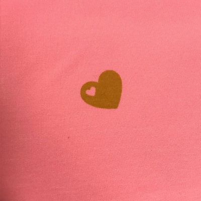 Sweat | byGraziela | Herzen rosa senf